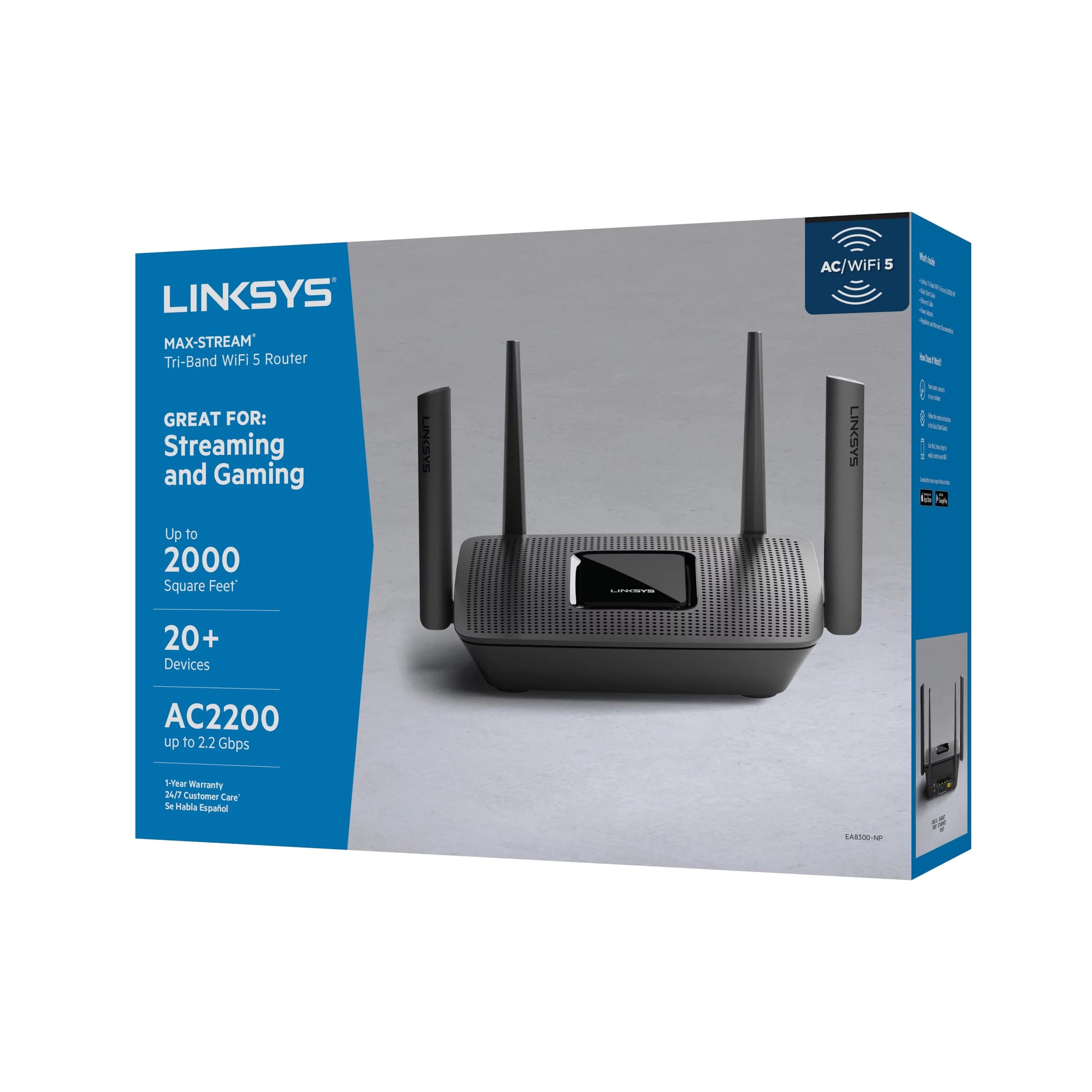 Router EA8300 Max-Stream AC2200 Mbps Linksys