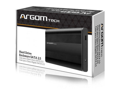 Adaptador ENCLOSURE  AC-1033 2.5" SATA USB 3.0 BLACK ARGOM