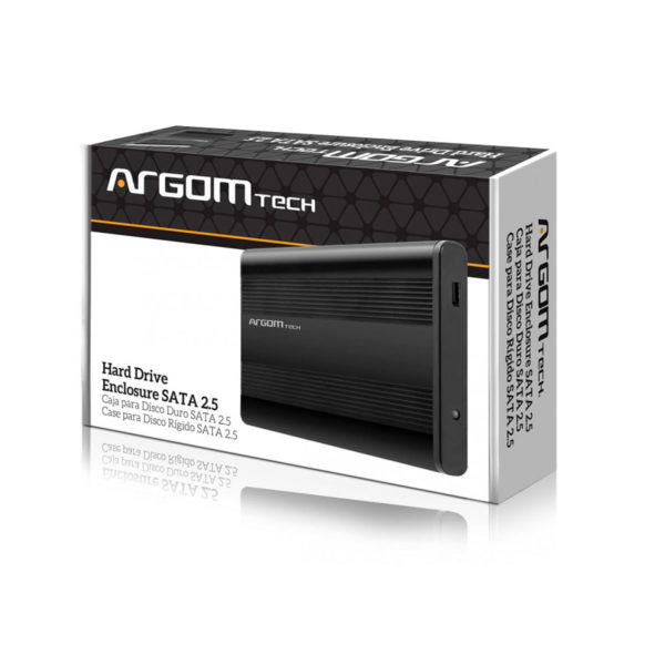 Adaptador ENCLOSURE  AC-1033 2.5" SATA USB 3.0 BLACK ARGOM