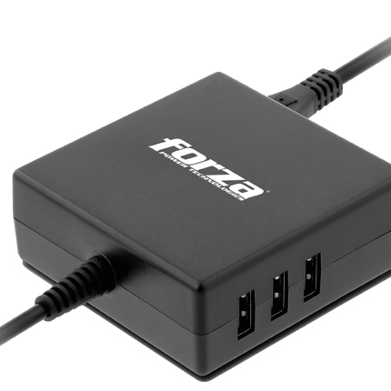 CARGADOR UNIVERSAL Power adapter kit-3 USB Ports 7 Tips FNA-790 FORZA