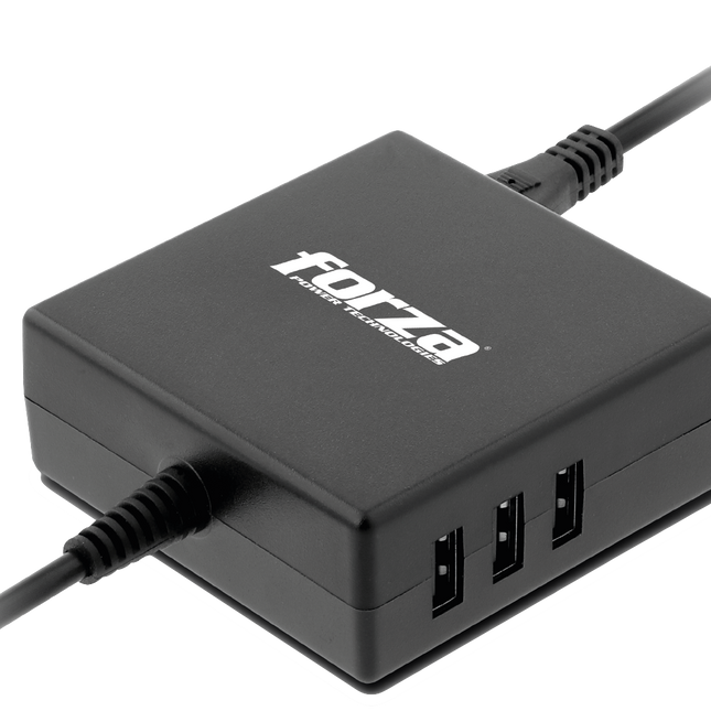 CARGADOR UNIVERSAL Power adapter kit-3 USB Ports 7 Tips FNA-790 FORZA
