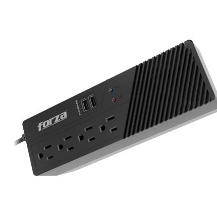 Regulador Automático FVR-1011USB 500W, 4 salidas FORZA