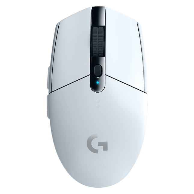 MOUSE GAMING G305 WHITE WIRELESS LIGHTSPEED SENSOR HERO ULTRALIGERO USB LOGITECH