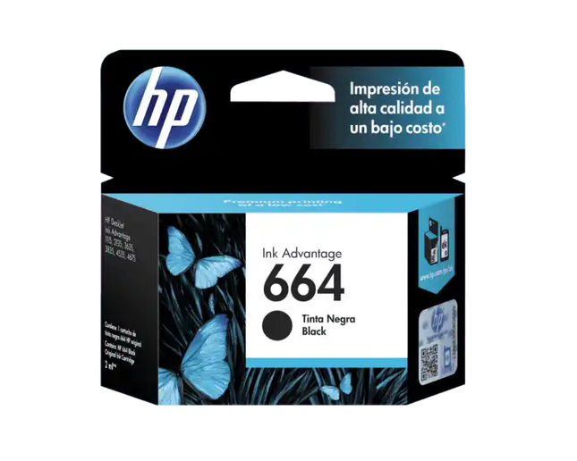 Cartucho Original Tinta HP 664 Advantage