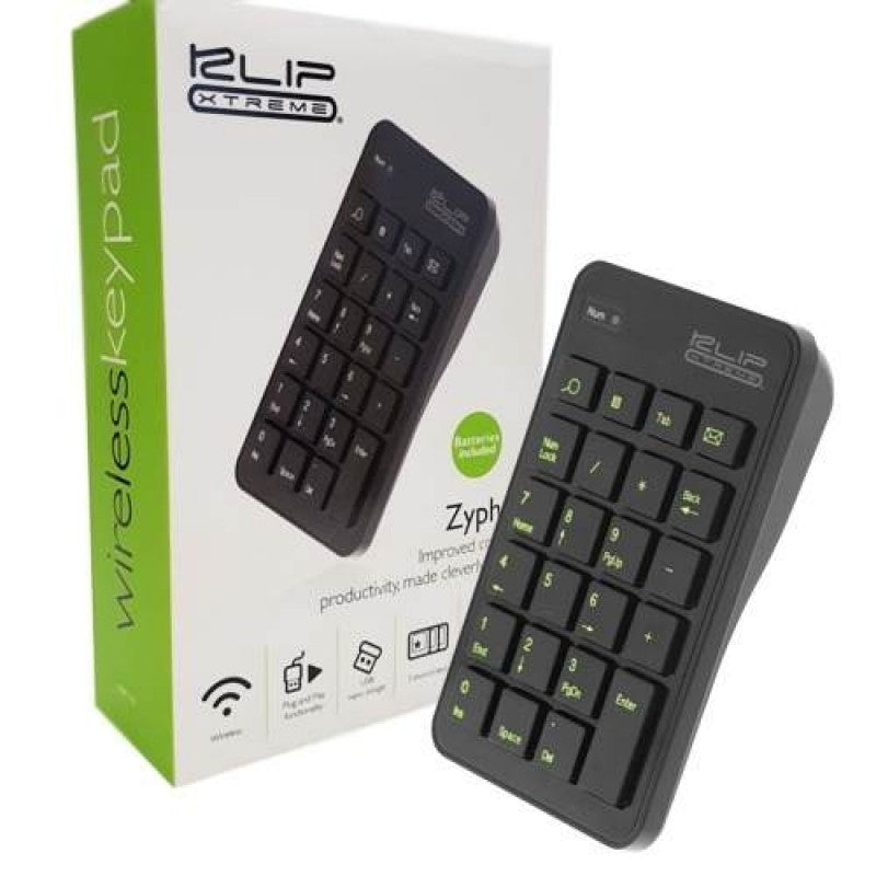 TECLADO NUMÉRICO INALÁMBRICO KNP110