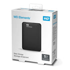 Disco duro Externo 1TB  USB 3  WESTERN DIGITAL ELEMENTS