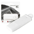 Memoria Flash 32GB USB3.2 Gen 1 Exodia White Translucent Ring  Kingston
