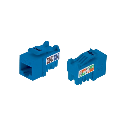 Conector Módulo Keystone Jack RJ45 Cat6