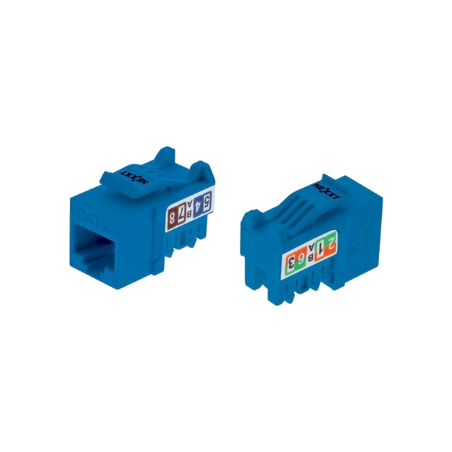 Conector Módulo Keystone Jack RJ45 Cat6