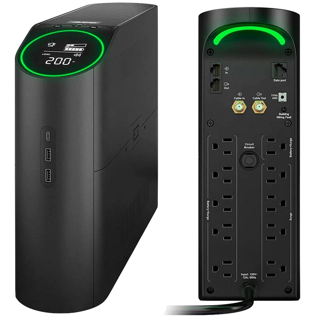 UPS Gaming Back-BGM1500B 1500VA/900 watts APC
