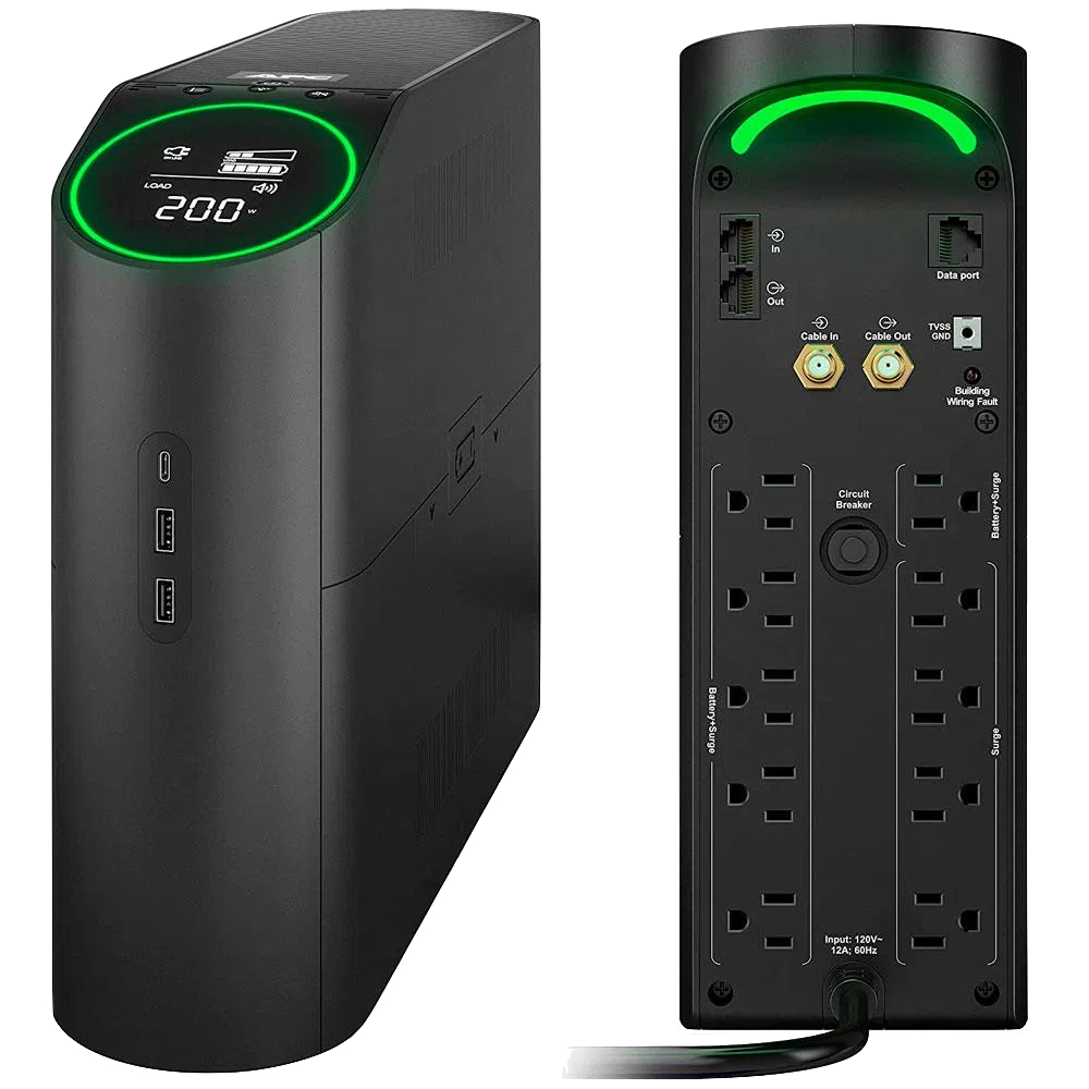 UPS Gaming Back-BGM1500B 1500VA/900 watts APC