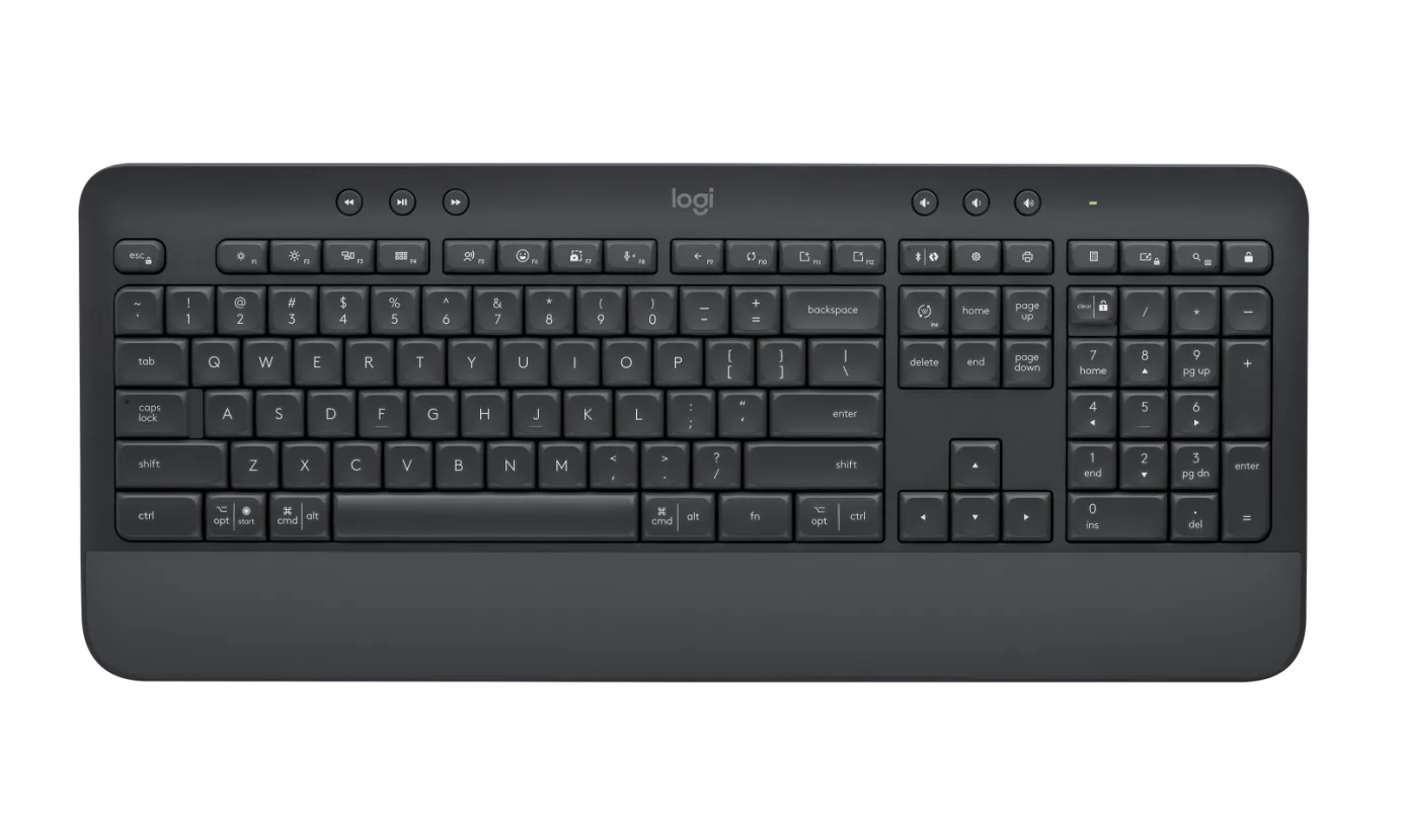 Teclado Signature K650 Inalámbrico Confor Black