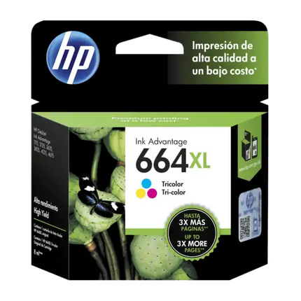 Cartucho Original Tinta HP 664 Advantage