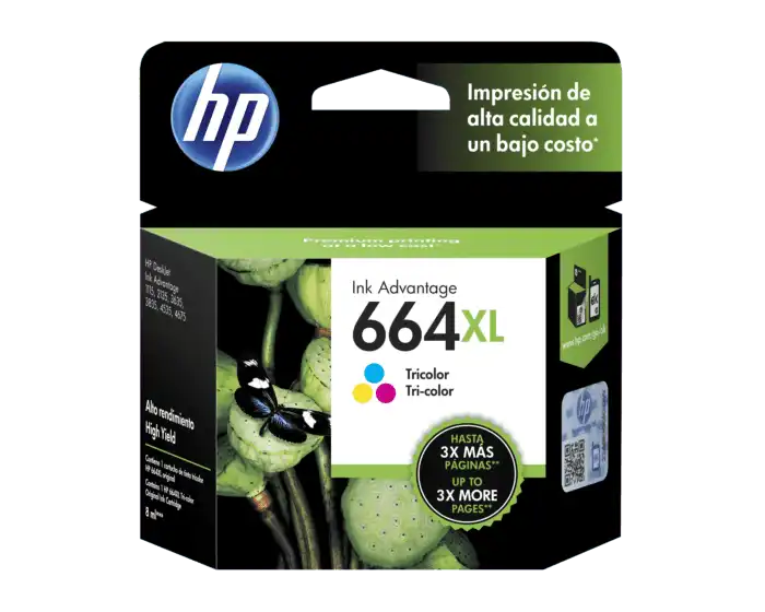 Cartucho Original Tinta HP 664 Advantage