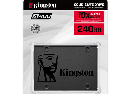 Disco SSD 240 GB A400 SATA3 2.5 7mm height  Kingston