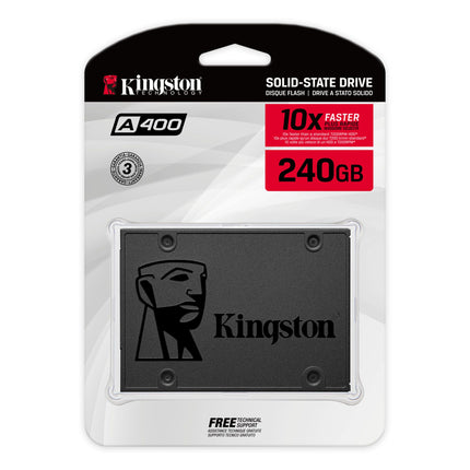 Disco SSD 240 GB A400 SATA3 2.5 7mm height  Kingston