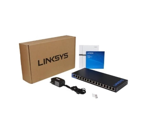 Image of Switch Business 16 Puertos Gigabit LGS116 sin gestionar