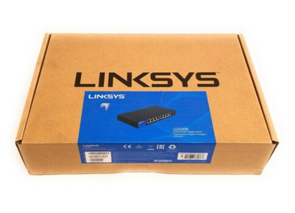 Switch Gestionado Linksys Smart LGS308 Gigabit 8 puertos