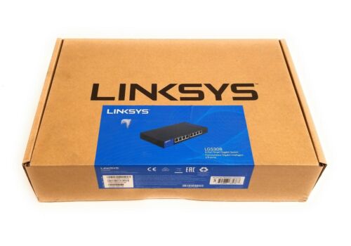 Switch Gestionado Linksys Smart LGS308 Gigabit 8 puertos