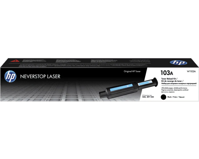 Tóner Laser Kit de Recarga 103A Negro Original HP