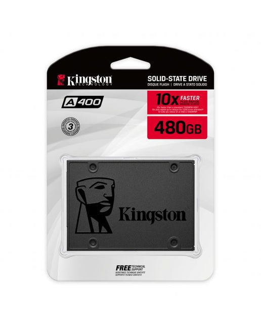 Disco de Estado Sólido A400 SATA-600 480GB SA400S37/480G KINGSTON