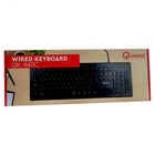 Teclado USB QK-440 Black QUASAD