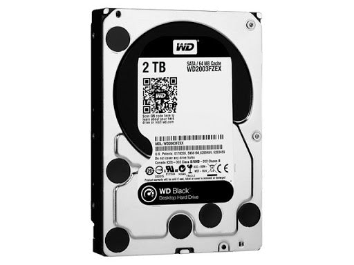 Disco Duro Black WD2003FZEX 2TB SATA3 64mb 7200rpm  WESTERN DIGITAL