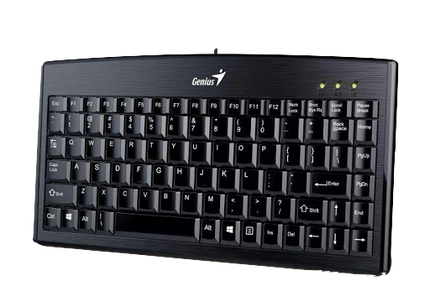Teclado USB LUXMATE 100 USB BLACK SP GENUIS