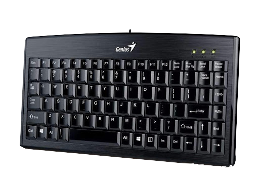 Teclado USB LUXMATE 100 USB BLACK SP GENUIS
