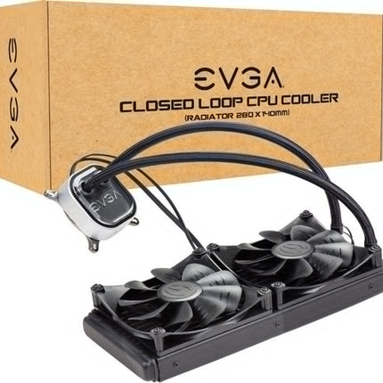 Cooler EVGA CLC 280 All-in-One RGB LED CPU Liquid Cooler 120mm 400-HY-CL28-V1
