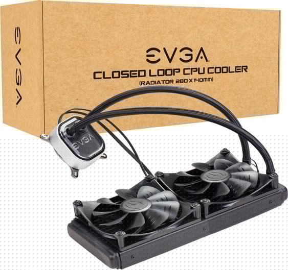 Cooler EVGA CLC 280 All-in-One RGB LED CPU Liquid Cooler 120mm 400-HY-CL28-V1