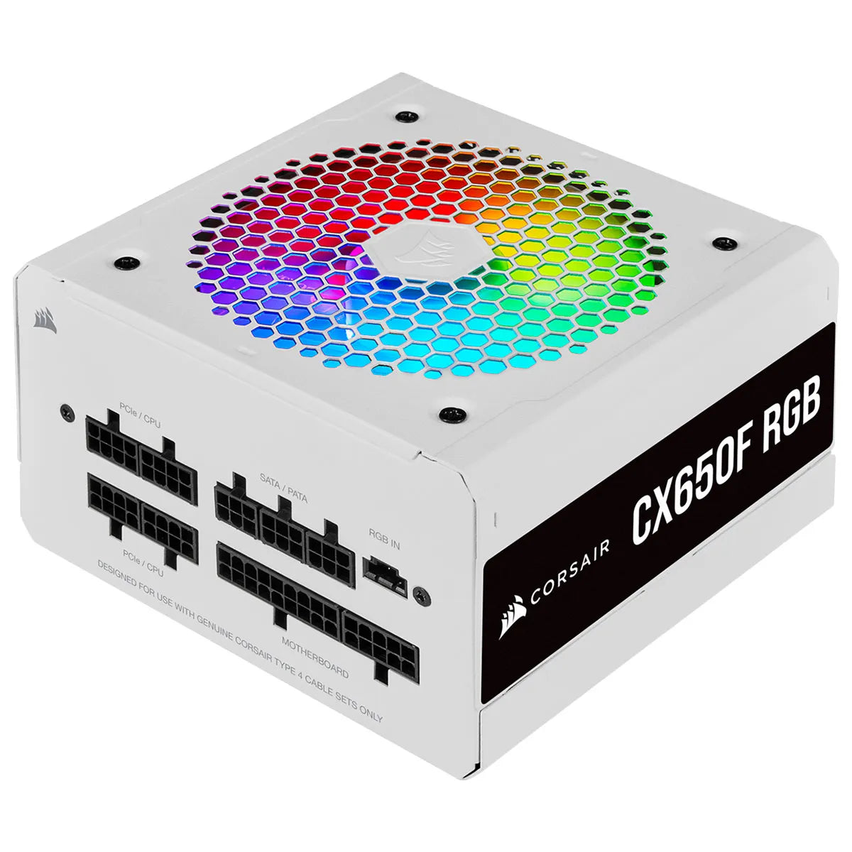 Fuente de Alimentación CORSAIR CX650F RGB 650W SERIES 80 PLUS BRONZE